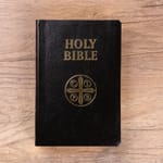 Douay Rheims Bible - Black Bonded Leather Cover
