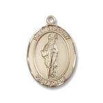 14kt Gold St. Gregory the Great Medal