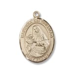 14kt Gold St. Madonna Del Ghisallo Medal