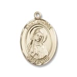 14kt Gold St. Monica Medal