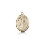 14kt Gold St. Patrick Medal