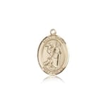 14kt Gold St. Roch Medal