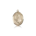 14kt Gold St. Theresa Medal