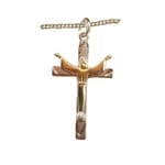 Sterling Silver Risen Christ on 18 inch chain