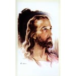 Head of Christ (Sallman) Personalized Prayer Card (Priced Per Card)