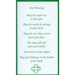 Irish Blessing Personalized Prayer Card (Priced Per Card)