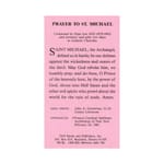 The Prayer to St. Michael Prayer Card (Pack of 100)