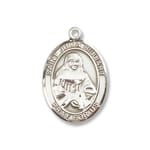 Sterling Silver St. Julia Billiart Pendant w/ Chain