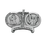 St. Christopher/Son Visor Clip