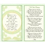 Irish Celtic Series Personalized Prayer Cards  (Priced Per Card)