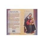 St. Anne - Mini Lives of the Saints Folded Prayer Card