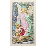 Oracion al Angel de la Guarda (Guardian Angel) - Spanish Prayer Card