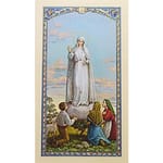 Novena a Nuestra Se&ntilde;ora de Fatima - Estampa Religiosa