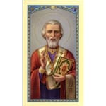 St. Nicholas &mdash A Prayer for Children - Prayer Card
