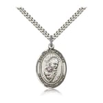 Sterling Silver Blessed Trinity Pendant w/ chain