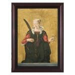St. Lucy w/ Cherry Frame [7 x 10]
