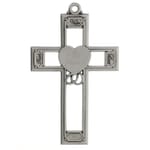 Faith, Hope & Love Personalized Wedding Cross