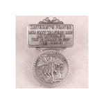 Pewter St. Michael Visor Clip