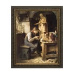His Madonna w/ Dark Ornate Frame (8x10)