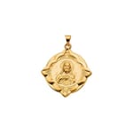 Sacred Heart Medal-14K Gold