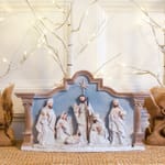 7 Piece Pellegrini Nativity w/Stable - 5 inch