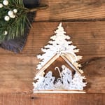 Pewter Kneeling Angel Ornament, with gift box