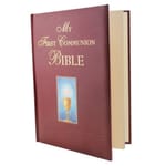 My First Communion Bible - Burgundy Cover