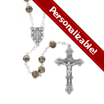 8MM Pink Real Cloisonne Rosary