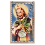 Pewter St. Jude Medal with Prayer Card