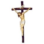 Alabaster Crucifix by Ado Santini - 16 Inch
