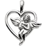 Angel Heart Pendant-14K Gold