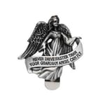 Angel Never Drive Faster Visor Clip