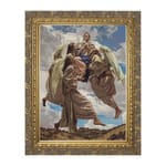 The Assumption into Heaven w/ Ornate Gold Frame