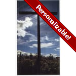 Black Cross Personalized Prayer Card (Priced Per Card)