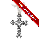 Bless This Child Filigree Cross - 5 inch