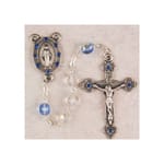 Blue-Crystal Rosary with Blue Stones