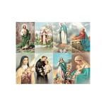 Bonella Series 8 Personalized Prayer Card - Assorted Subjects (Priced Per Card)