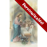 Boy and Girl First Communion Personalized Prayer Card   