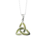 Connemara Marble Trinity Knot Pendant