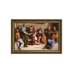 Christ Washing the Feet of the Apostles w/ Gold Frame 