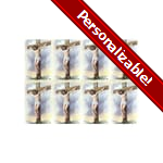 Crucifixion Series II Personalized Prayer Cards  (Priced Per Card)