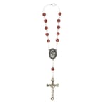 Dark Amethyst Auto Rosary
