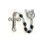 Deluxe Black Wood Rosary