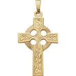 Fancy Celtic Cross Pendant -14K Gold