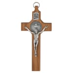First Communion Wood Crucifix 6 inch