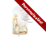 Gifts of the Holy Spirit Personalized Prayer Card - Spanish 