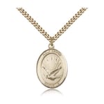 Gold Filled Holy Spirit Pendant w/ chain