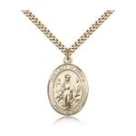 Gold Filled Our Lady of Knock Pendant w/ chain