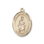 Gold Filled Our Lady of Victory Pendant w/ Chain