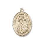 Gold Filled St. Adrian of Nicomedia Pendant w/ Chain